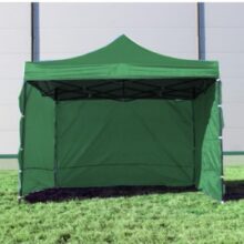 Összecsukható kerti pavilon – zöld