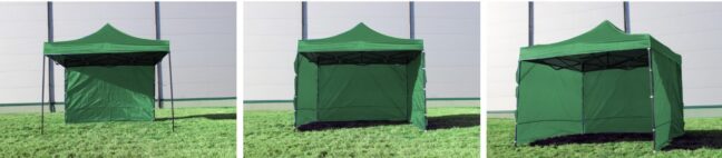 Összecsukható kerti pavilon – zöld