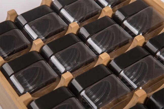 LADER bambusz fűszertartó állvány