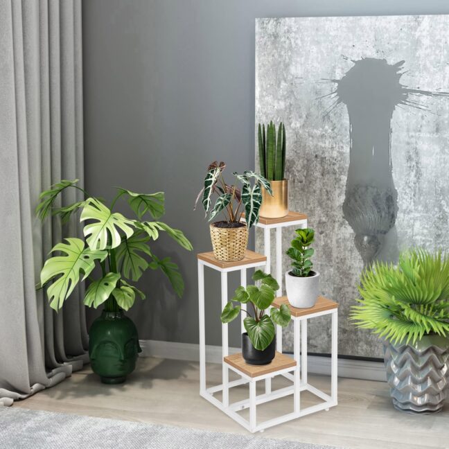 Mogren Craft fehér álló virágtartó