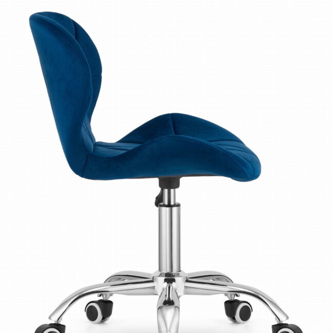 Bársony irodai szék Avola – kék