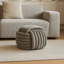 Bársonypuff Magma, szürke