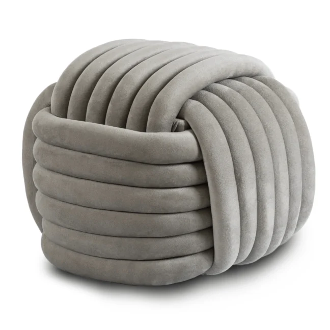 Bársonypuff Magma, szürke