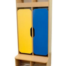 TECZA 2 fős óvodai öltözőszekrény