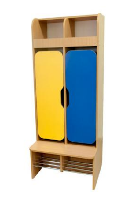 TECZA 2 fős óvodai öltözőszekrény