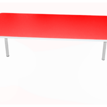 IGA állítható óvodai asztal 120×50 (1–3-as méret) – piros