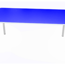 IGA állítható óvodai asztal 120×50 (1–3-as méret) – kék