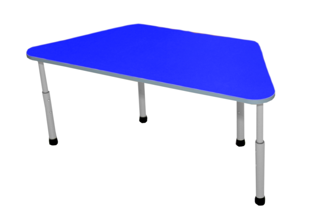 TOLA állítható óvodai asztal (1–3-as méret) – kék