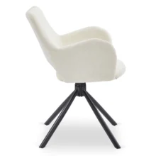 Étkezőszék FLAV, krémszínű