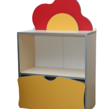 FLOWER meadow1 óvodai polcrendszer