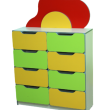 FLOWER meadow 6 óvodai polcrendszer