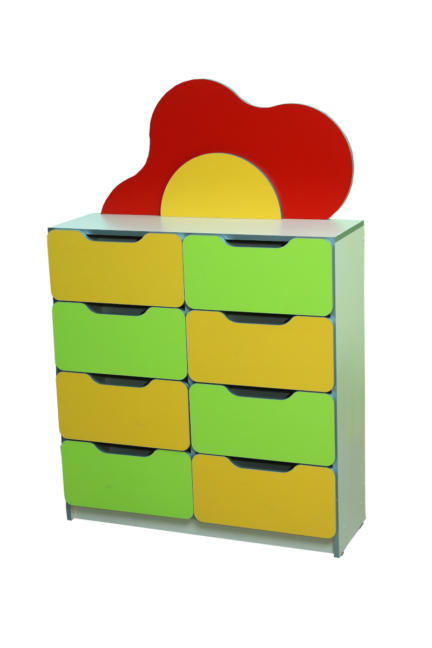 FLOWER meadow 6 óvodai polcrendszer