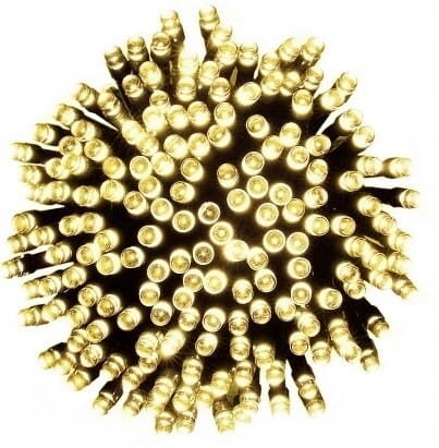 500 LED-es karácsonyi fényfüzér – melegfényű
