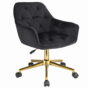 Irodai forgószék LARGO - fekete/arany