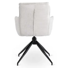 Akita forgó étkezőszék, világosszürke