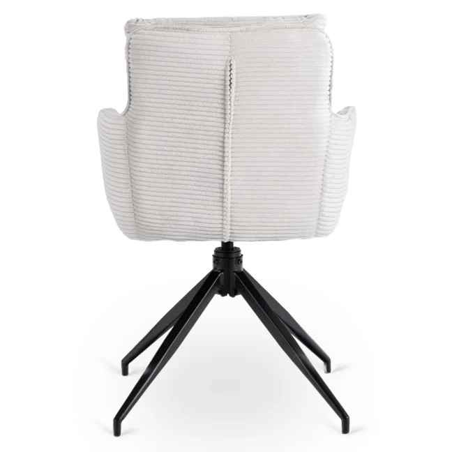 Akita forgó étkezőszék, világosszürke