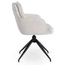 Akita forgó étkezőszék, világosszürke