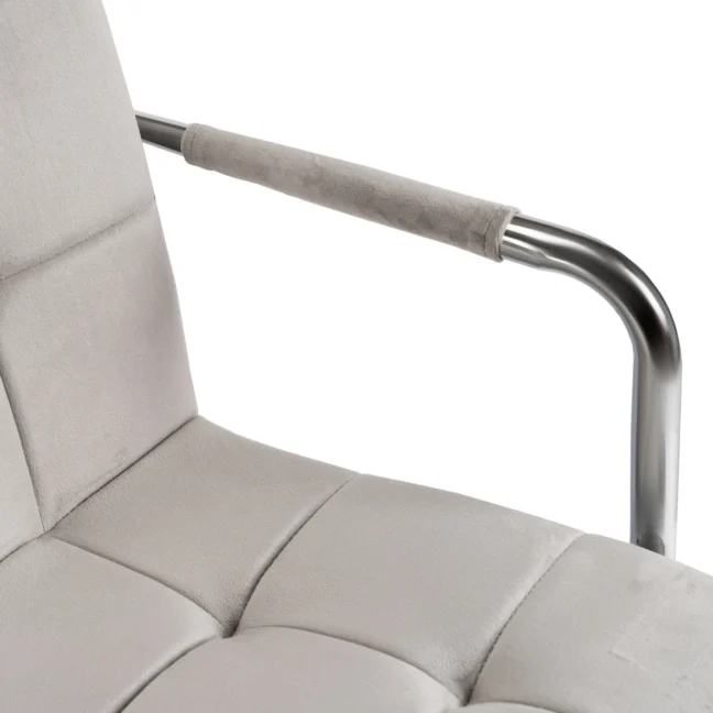 ASTRO forgószék szürke bársony