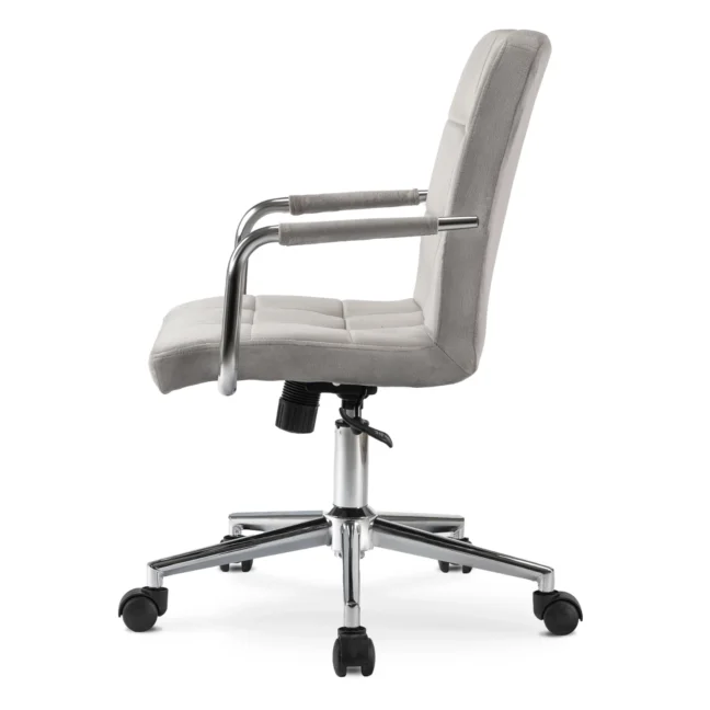 ASTRO forgószék szürke bársony