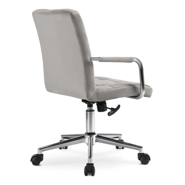 ASTRO forgószék szürke bársony