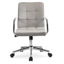 ASTRO forgószék szürke bársony