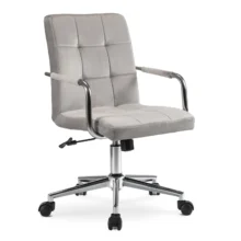 ASTRO forgószék szürke bársony