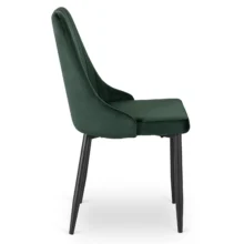 Étkezőszék BARI zöld bársony