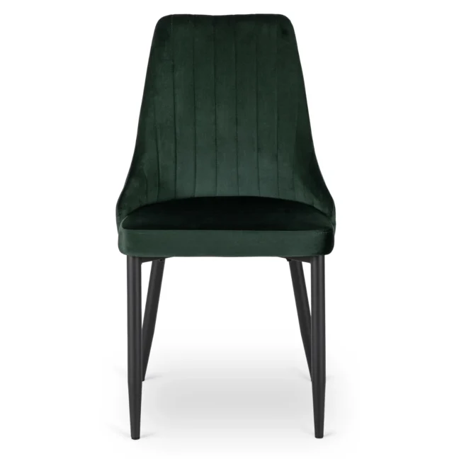Étkezőszék BARI zöld bársony