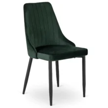 Étkezőszék BARI zöld bársony