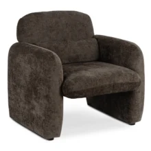 TOGO kényelmes pihenőfotel, sötétbarna