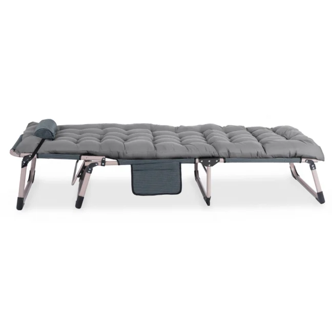 VENUS kerti dönthető napozóágy, szürke