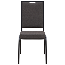 Bankett szék: Alicante Modern AM330, sötétbarna/fekete váz