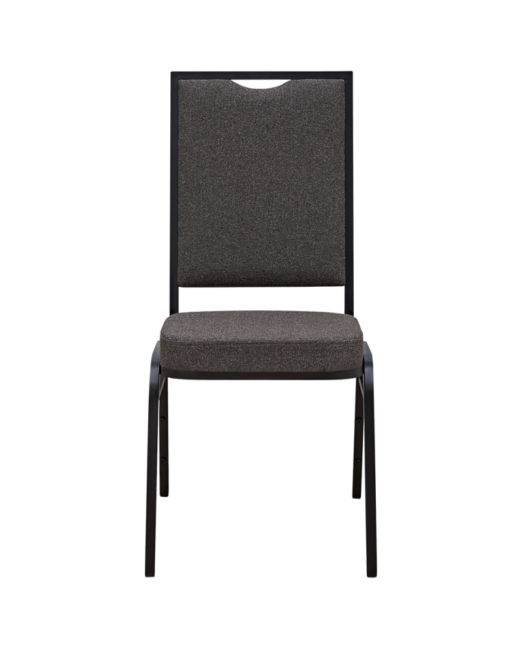 Bankett szék: Alicante Modern AM330, sötétbarna/fekete váz