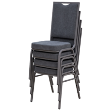 Bankett szék: Alicante Modern AM440, szürke/szürke váz