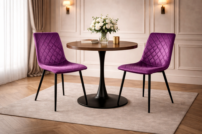 Étkezőszék LOREN lila