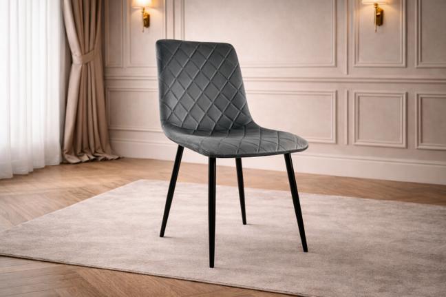 Étkezőszék LOREN szürke