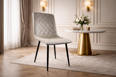 Étkezőszék LOREN ivory bézs