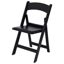 Műanyag catering szék EVENT, fekete