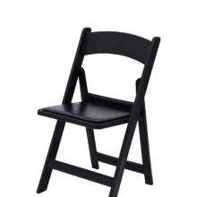 Műanyag catering szék EVENT, fekete
