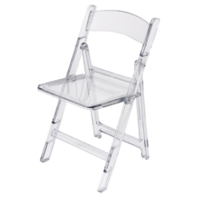 Műanyag catering szék EVENT, átlátszó