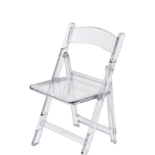 Műanyag catering szék EVENT, átlátszó