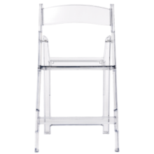 Műanyag catering szék EVENT, átlátszó
