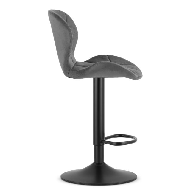 Bárszék WEST szürke/fekete