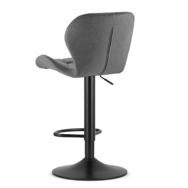 Bárszék WEST szürke/fekete