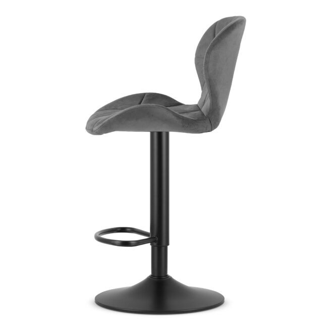 Bárszék WEST szürke/fekete