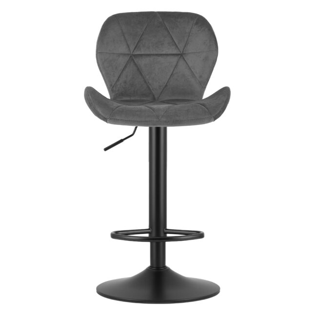 Bárszék WEST szürke/fekete