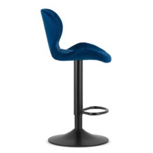 Bárszék WEST kék/fekete