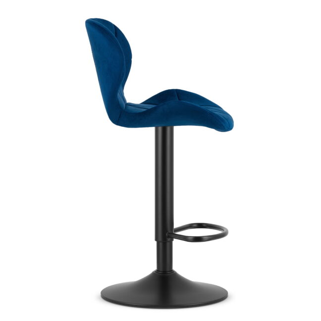 Bárszék WEST kék/fekete