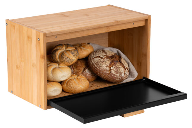 CHARLES bambusz kenyértartó