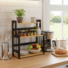 Konyhai fűszertartó polc CEZAR